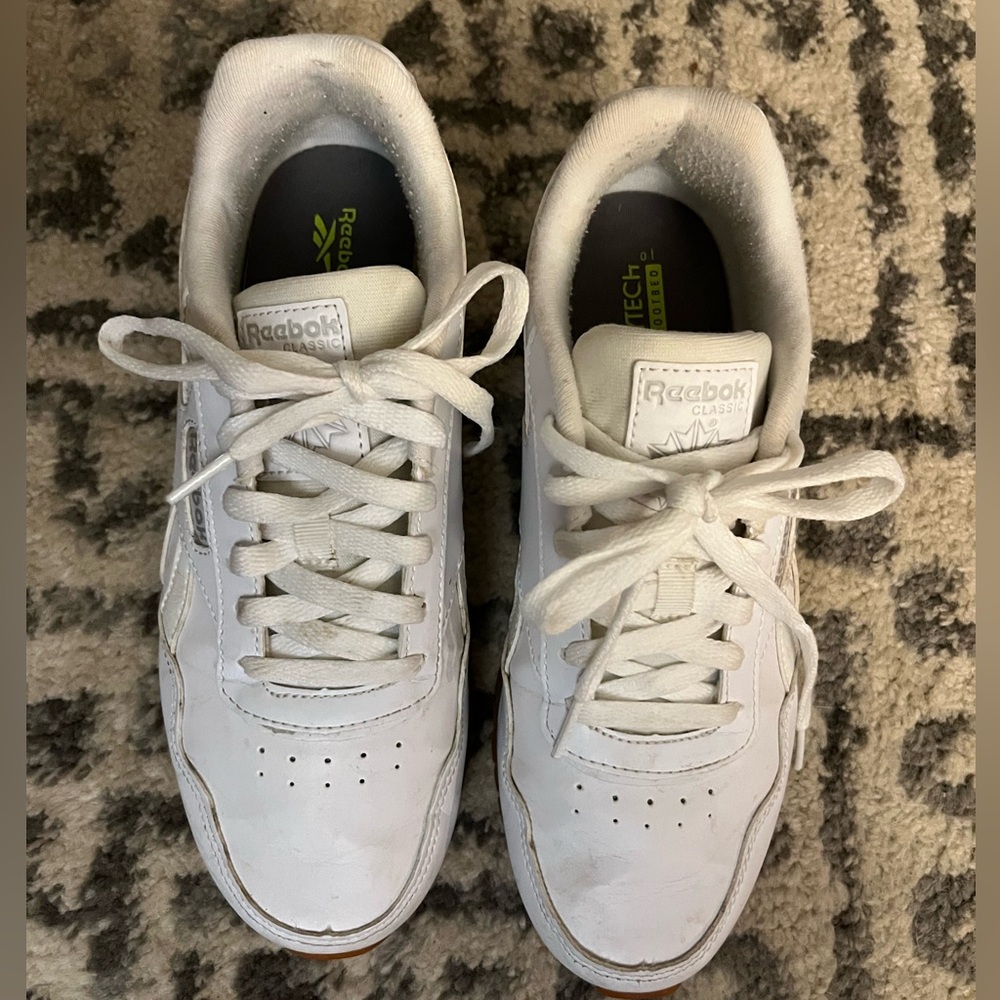 White Reebok Sneakers - Picture 3 of 6